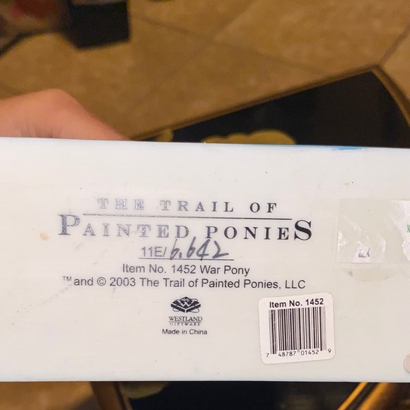 The Trail Of Painted Ponies The Original War Pony 2003 #1453 - Picture 2 of 8